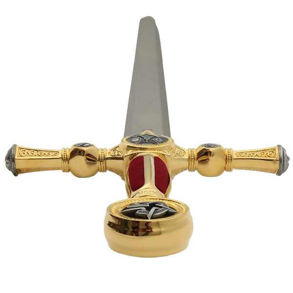 Espada Masónica Ceremonial Premium Acero - 120cm Decorativa