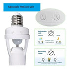 Sensor de Movimiento E27 - Soquete Inteligente con Timer