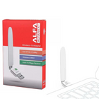 Adaptador WiFi ALFA Wireless-N - USB con Antena de Alto Alcance