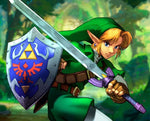 Espada Maestra de Link Acero + Vaina - Zelda 100cm Decorativa