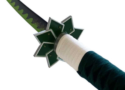 Katana Nichirin de Sanemi Shinazugawa Hoja Acero + Vaina - Demon Slayer 100cm