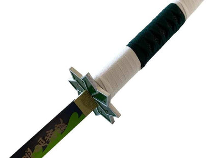 Katana Nichirin de Sanemi Shinazugawa Hoja Acero + Vaina - Demon Slayer 100cm