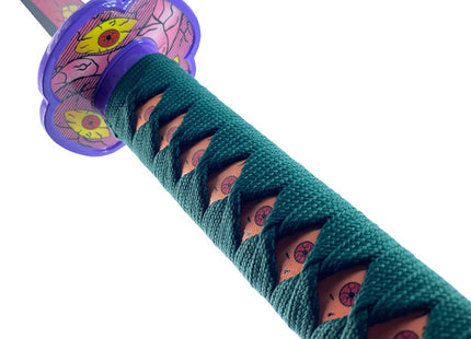 Katana Nichirin de Kokushibo Hoja Acero + Vaina - Demon Slayer 100cm