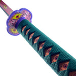 Katana Nichirin de Kokushibo Hoja Acero + Vaina - Demon Slayer 100cm
