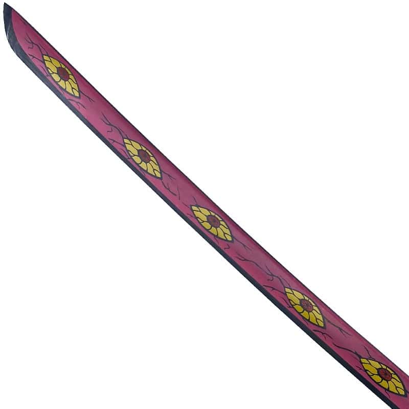 Katana Nichirin de Kokushibo Hoja Acero + Vaina - Demon Slayer 100cm