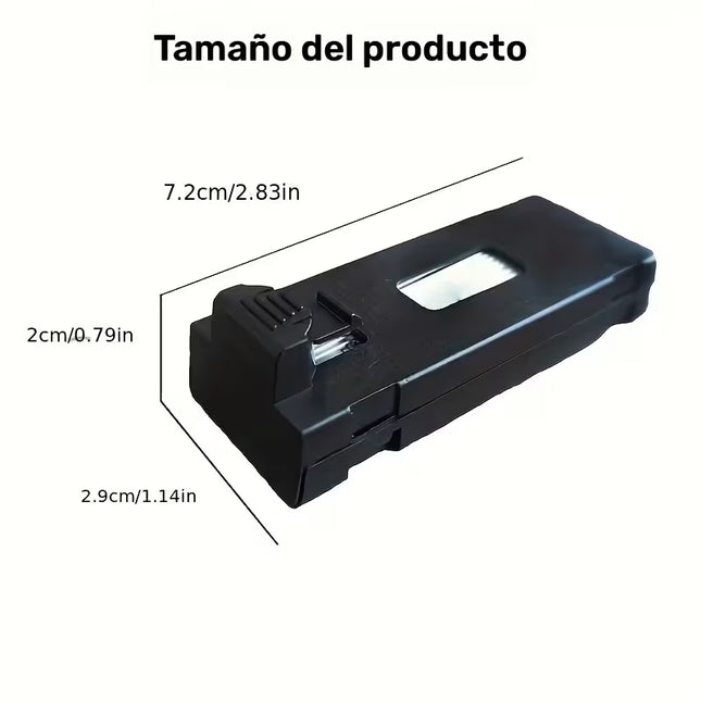 Batería para Drones 500mAh - Compatible E88, E99, K10, K6