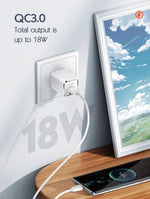 Cargador Carga Turbo LDNIO A2317C 30W PD QC 3.0