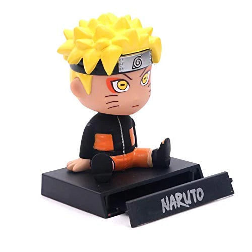 Bobblehead Naruto con Soporte para Celular de Auto