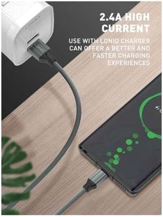 Cable LDNIO LS441 USB Micro USB 1 Metro - Carga Rápida