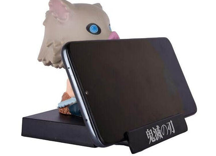 Bobblehead Inosuke Demon Slayer con Soporte para Celular