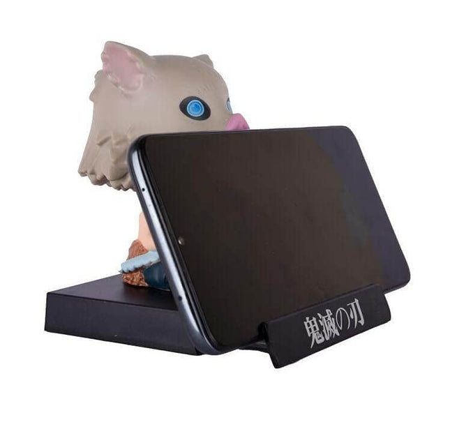 Bobblehead Inosuke Demon Slayer con Soporte para Celular