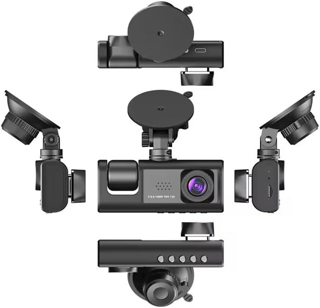 Dashcam Black Box Traffic Recorder Super HD 1296p - Grabador de Tráfico Vehicular