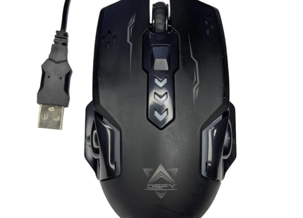 Mouse Gamer X9 con Iluminación LED - DPI MAX 3200