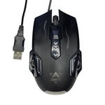 Mouse Gamer X9 con Iluminación LED - DPI MAX 3200