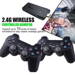 Consola Retro Game Stick Lite 4K + 2 Controles Inalámbricos 2.4G