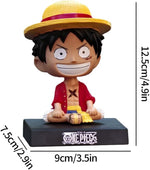 Bobblehead Luffy One Piece 12.5 cm - Soporte para Celular