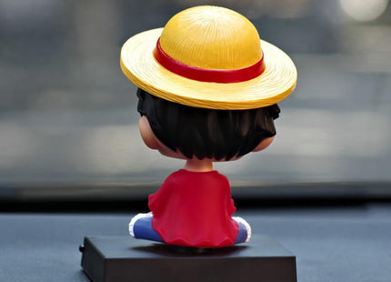 Bobblehead Luffy One Piece 12.5 cm - Soporte para Celular