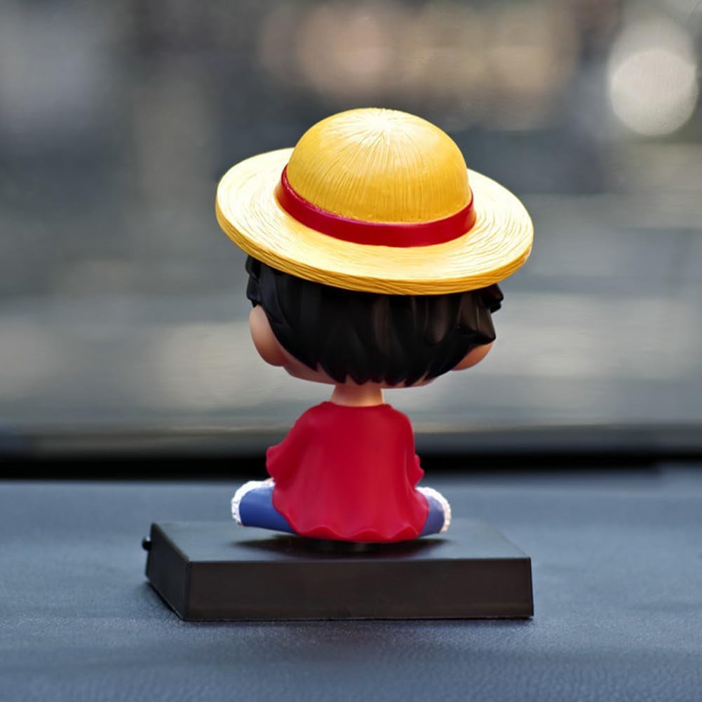 Bobblehead Luffy One Piece 12.5 cm - Soporte para Celular