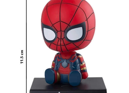 Bobblehead Spider-Man Iron Spider - Soporte para Celular