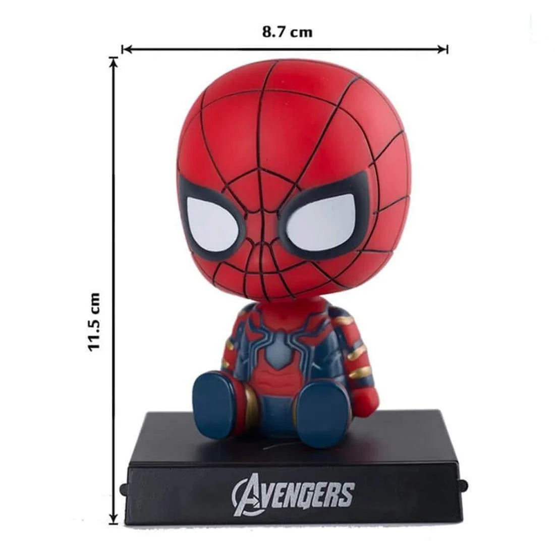 Bobblehead Spider-Man Iron Spider - Soporte para Celular