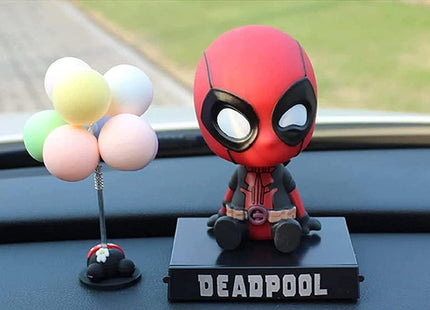 Bobblehead Deadpool con Soporte para Celular de Auto