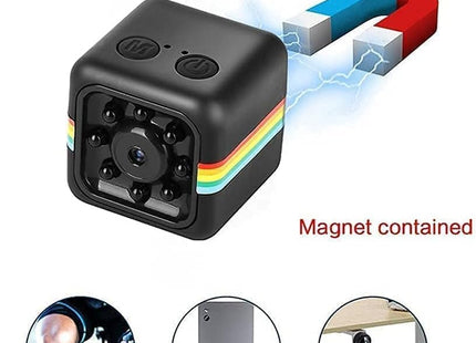 Mini Cámara Espía Cúbica WiFi HD - Visión Nocturna y Detección de Movimiento