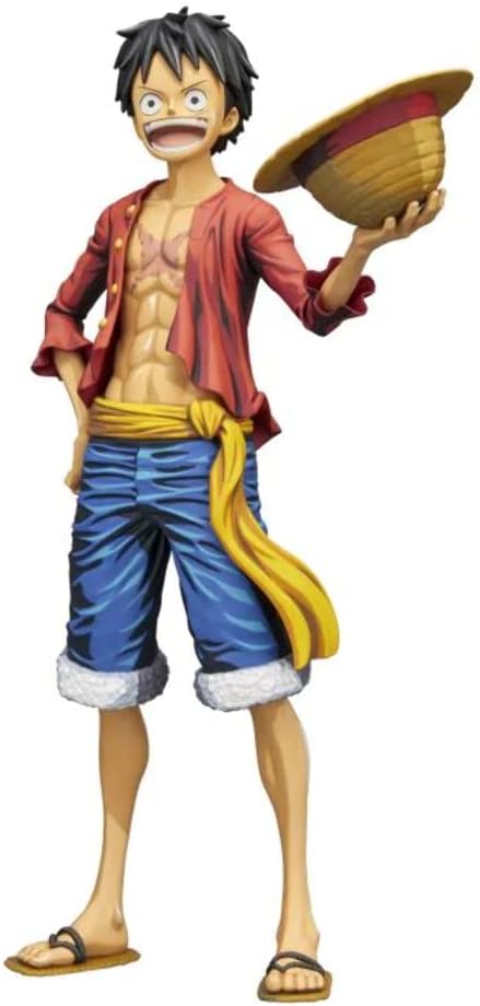 Figura Luffy con Sombrero Gigante 28cm - One Piece