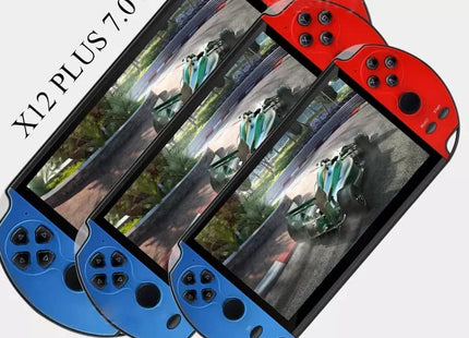 Consola de Juegos Portátil X12 Plus - Pantalla 7.0" Multifuncional