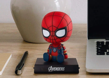 Bobblehead Spider-Man Iron Spider - Soporte para Celular