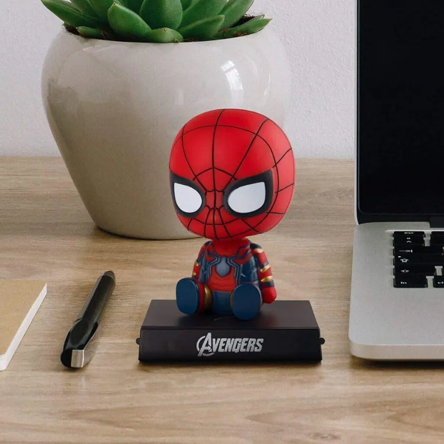 Bobblehead Spider-Man Iron Spider - Soporte para Celular