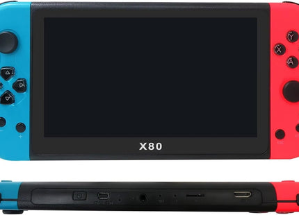 Consola de Videojuegos X80 - Pantalla 7" 20,000+ Juegos Estilo Switch