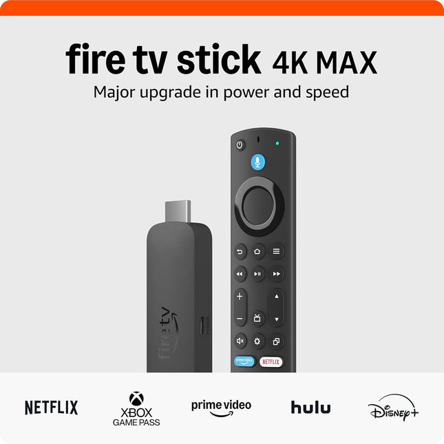 Fire TV Stick 4K Max, compatible con Alexa y Wi-Fi 6E