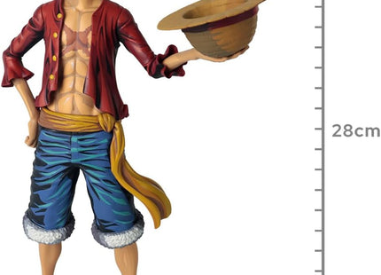 Figura Luffy con Sombrero Gigante 28cm - One Piece