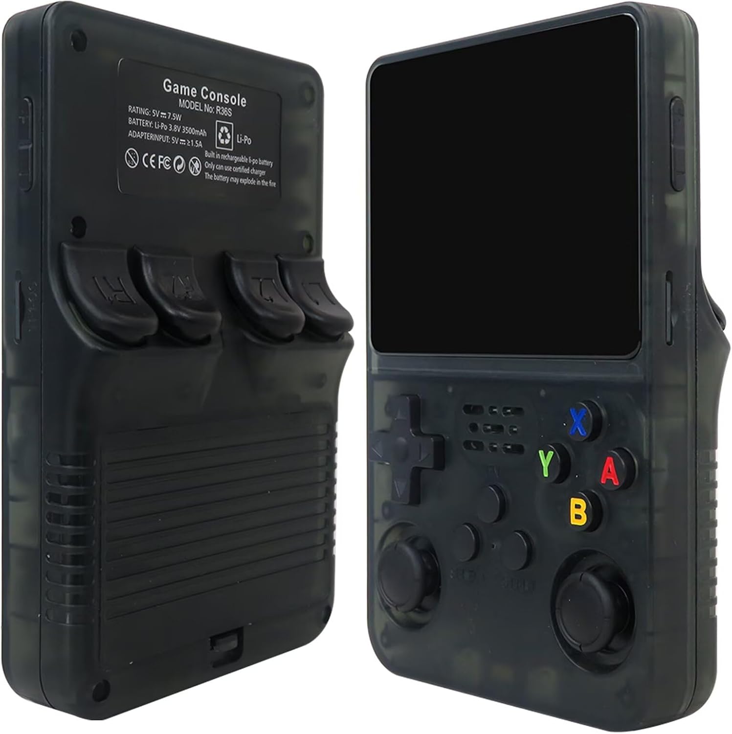 Consola Retro R36S Negro 20000+ Juegos Portátil