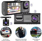 Dashcam Black Box Traffic Recorder Super HD 1296p - Grabador de Tráfico Vehicular