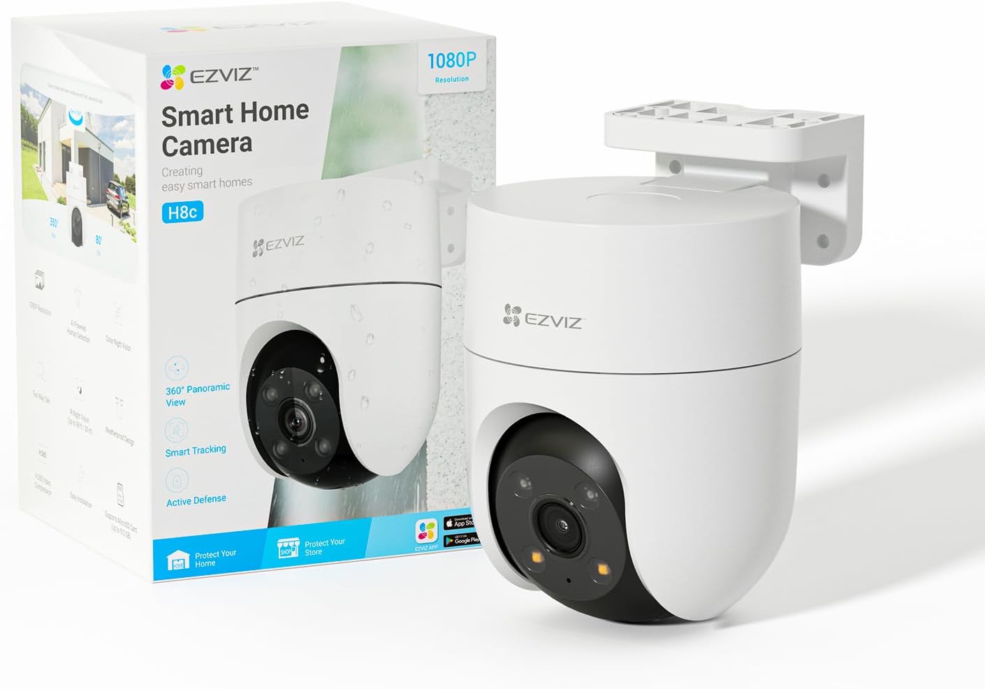 Cámara de Seguridad Inteligente EZVIZ H8c 1080P