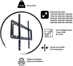 Soporte de Pared para TV 40"-85" Heavy Duty - Montaje Fijo VESA hasta 75kg