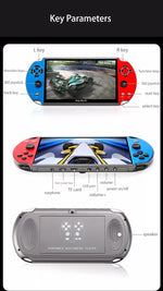Consola de Juegos Portátil X12 Plus - Pantalla 7.0" Multifuncional