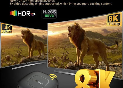 Android TV Box con Asistente de Google