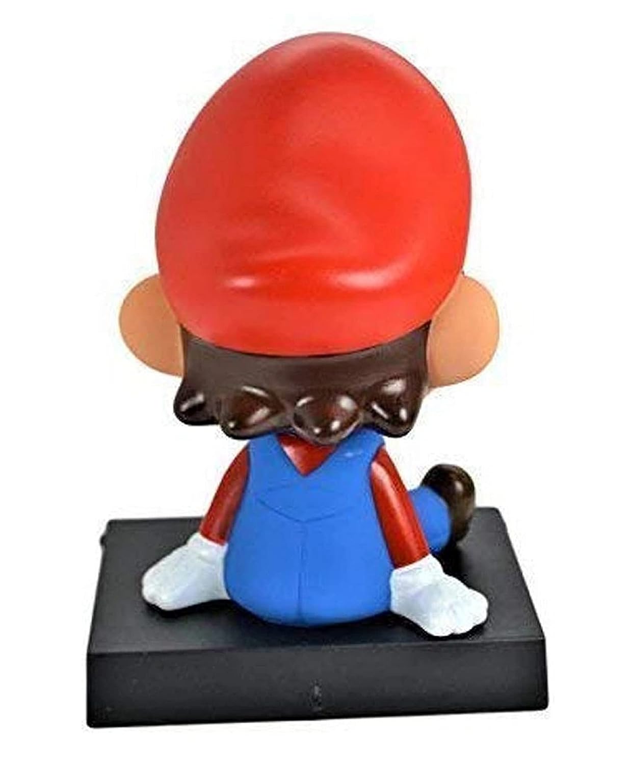 Bobblehead Super Mario con Soporte para Celular de Auto