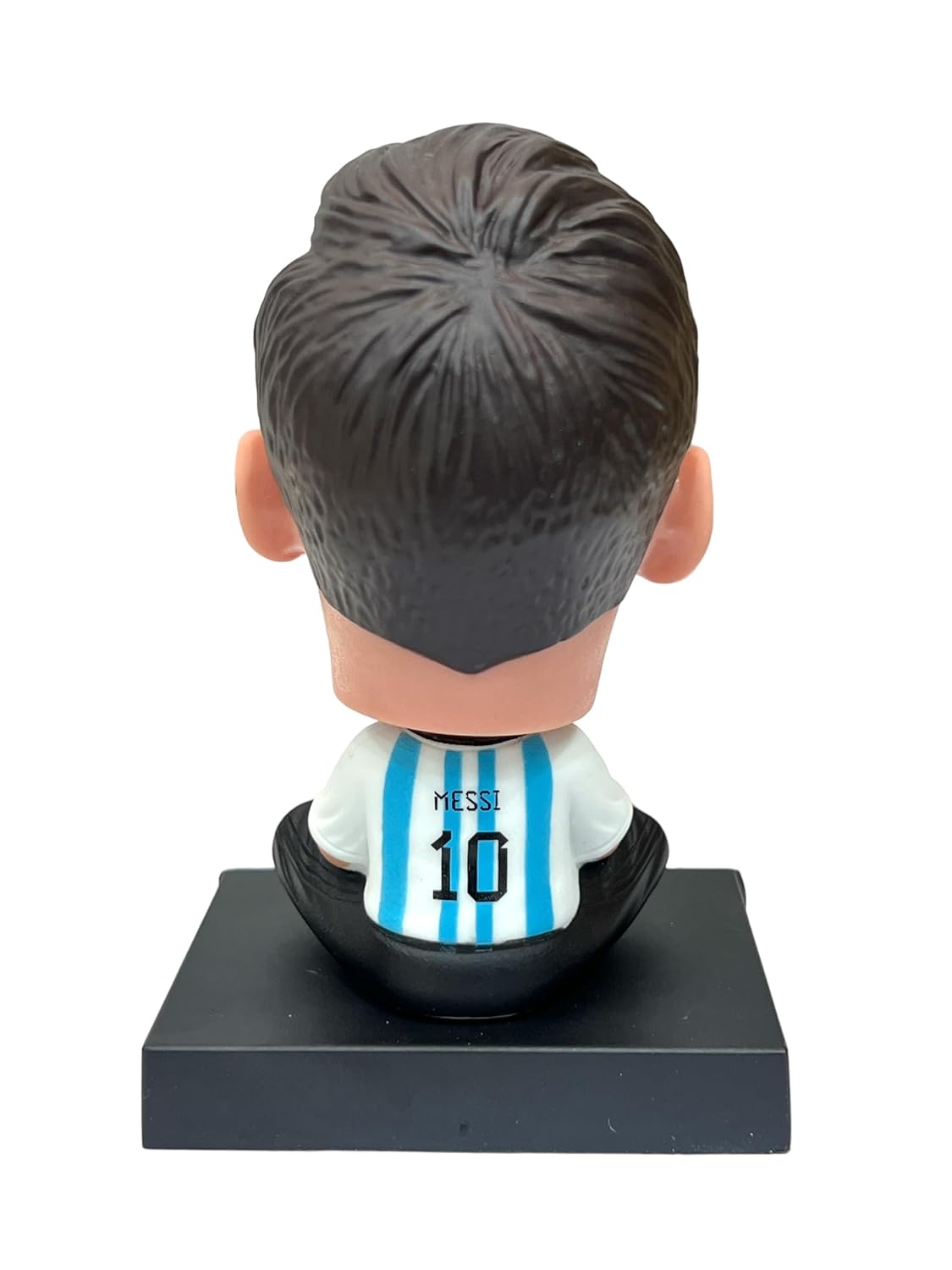 Bobblehead Messi Argentina con Soporte para Celular de Auto