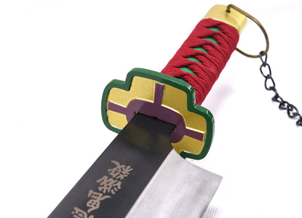 Espada Nichirin de Tengen Uzui (Unidad) Hoja Acero + Vaina - Demon Slayer 70cm
