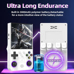 Consola Retro R36S Ultra Blanco 20000+ Juegos Portátil 4.0"