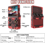 Consola Portátil Retro R36s 3.5" Roja