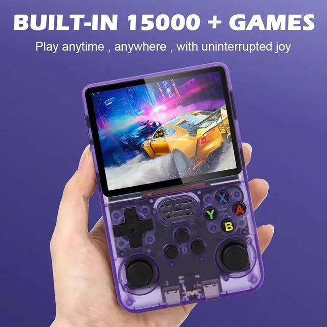 Consola Retro R36S Azul 20000+ Juegos Portátil