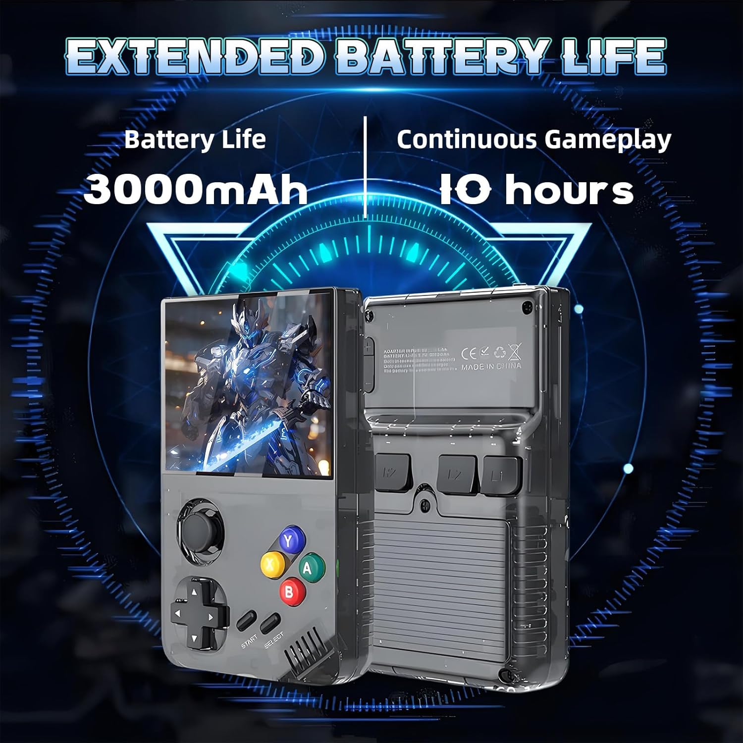 Consola de Juegos Portátil M19 - 40,000+ Juegos 25 Emuladores 3.5"