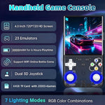 Consola R36 ULTRA Negro Portátil 4.0" HD - 20000+ Juegos Clásicos