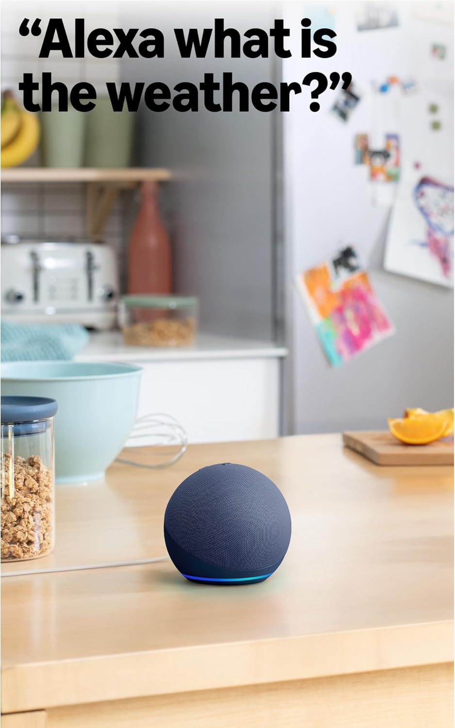Echo Dot - Azul Marino - 5ta Generación - Bocina Inteligente con Alexa