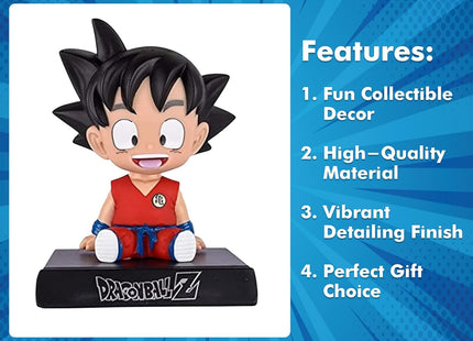 Bobblehead Goku Niño - Soporte para Celular