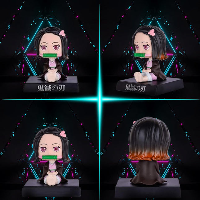 Bobblehead Nezuko - Soporte para Celular